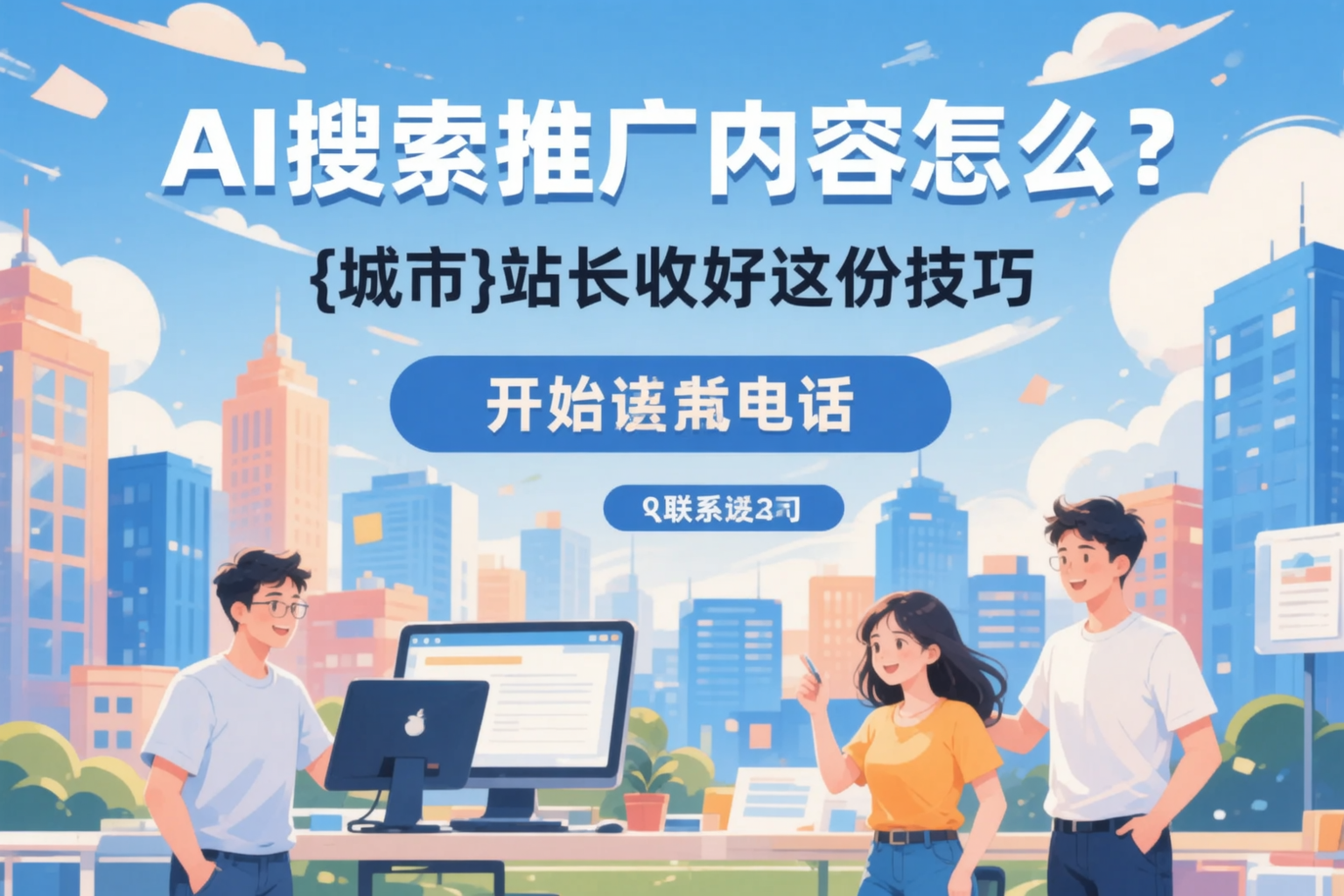AI搜索推广内容怎么写？濂溪站长收好这份技巧